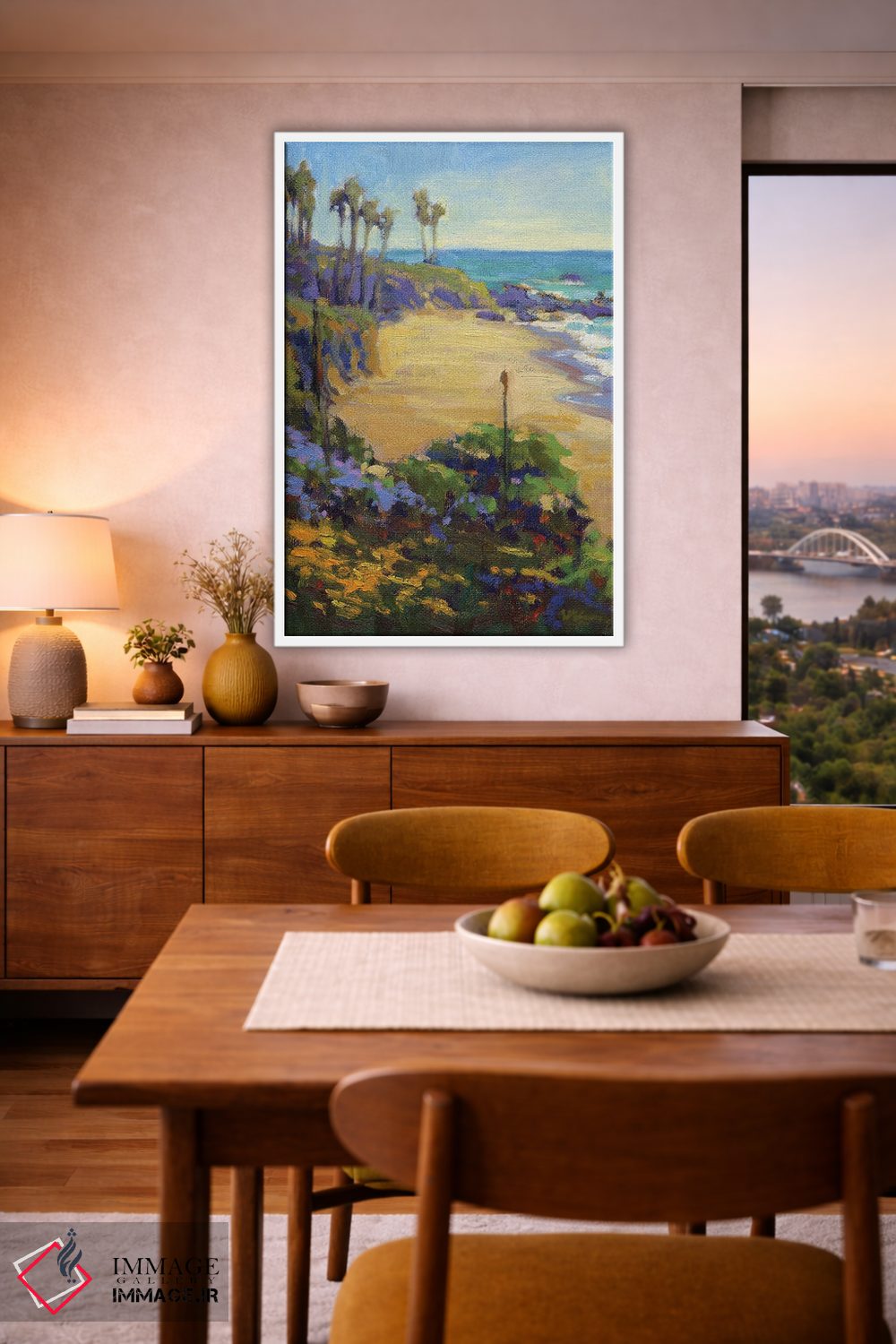 تابلو دکوراتیو بهار در پارک هایسلر اثر کانی کیم - D6W