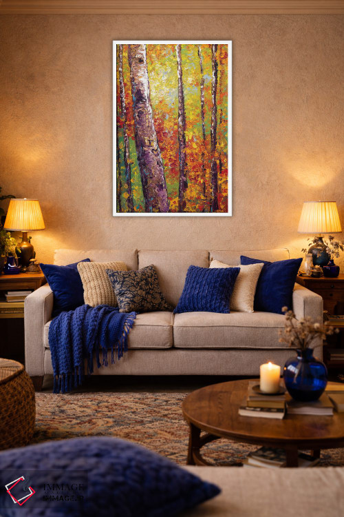 تابلو دکوراتیو دوستت دارم اثر کیمبرلی آدامز - D2W