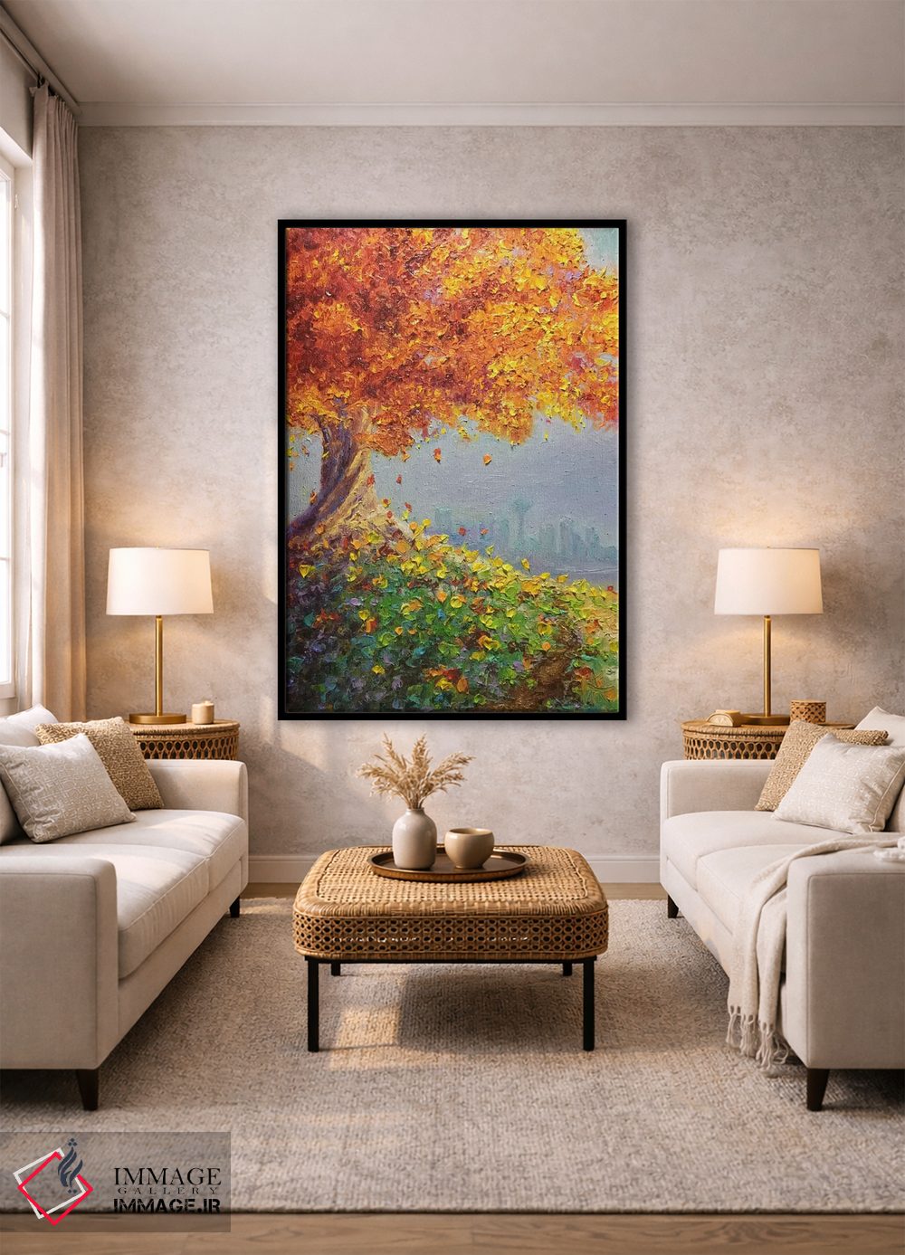 تابلو دکوراتیو منظره اثر کیمبرلی آدامز - D2B