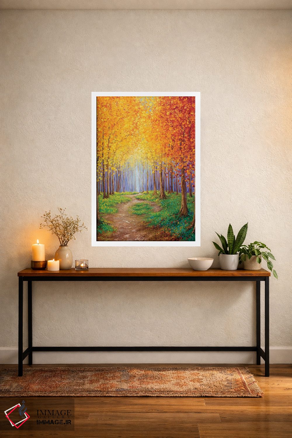 تابلو دکوراتیو گریز پاییزی اثر کیمبرلی آدامز - D2W