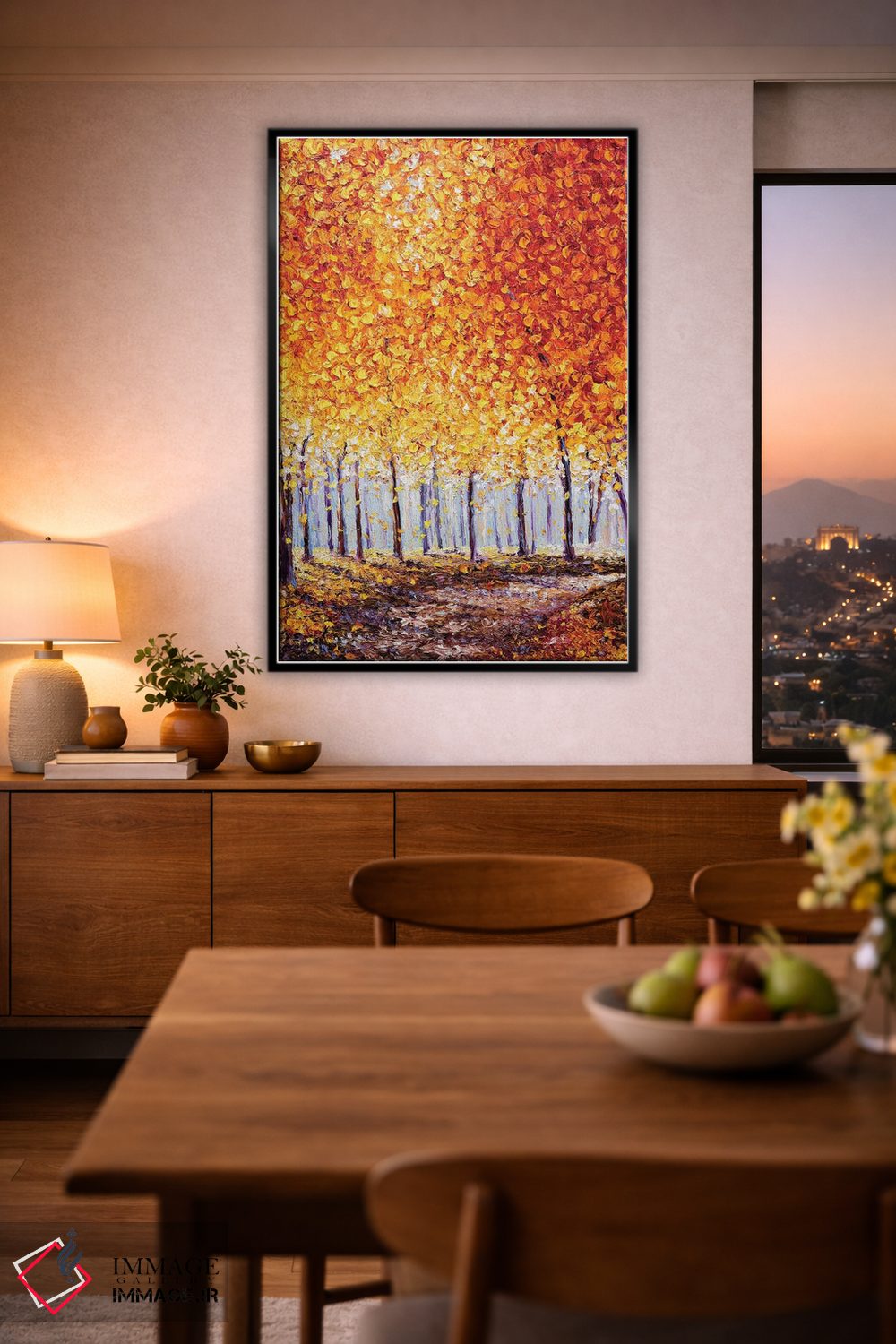 تابلو دکوراتیو نخستین نور اثر کیمبرلی آدامز - D2B