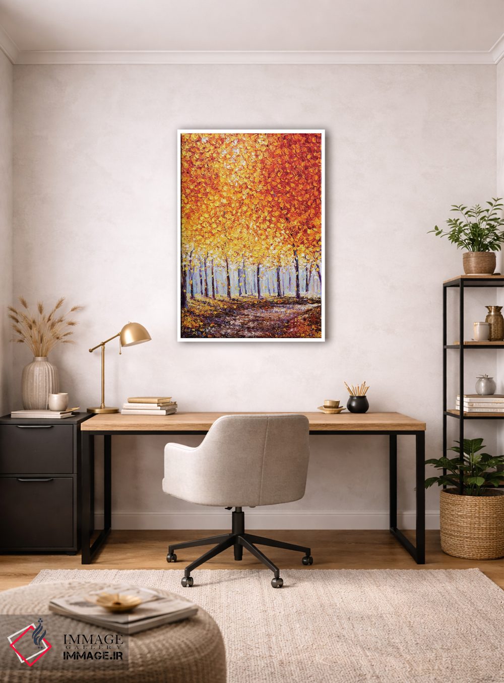 تابلو دکوراتیو نخستین نور اثر کیمبرلی آدامز - D3W