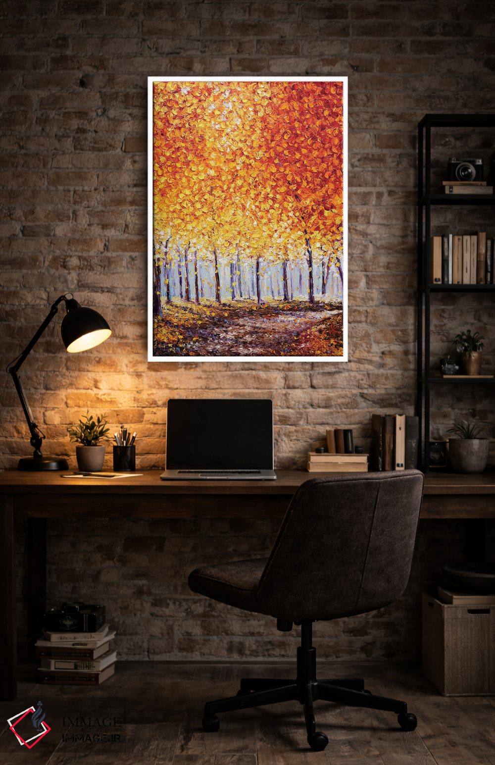 تابلو دکوراتیو نخستین نور اثر کیمبرلی آدامز - D4W