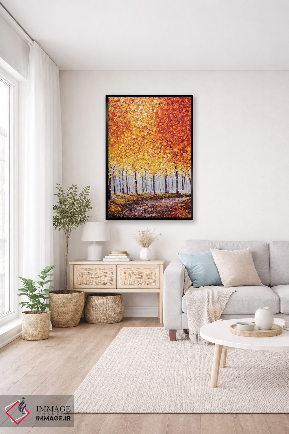 تابلو دکوراتیو نخستین نور اثر کیمبرلی آدامز - D5B