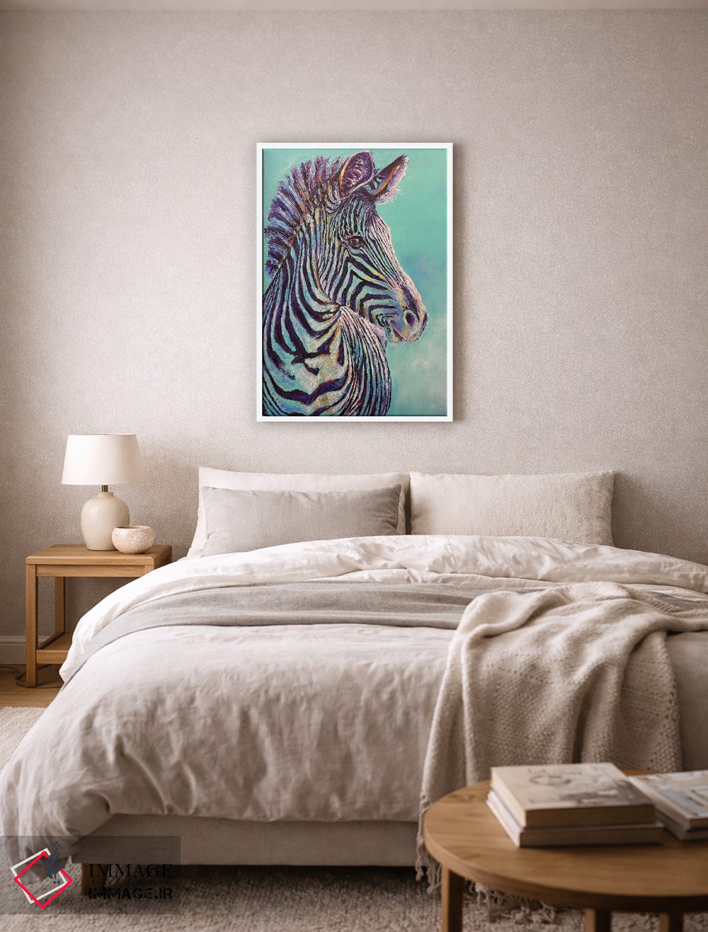 تابلو دکوراتیو رنگم کن شاد اثر کیمبرلی آدامز - D5W