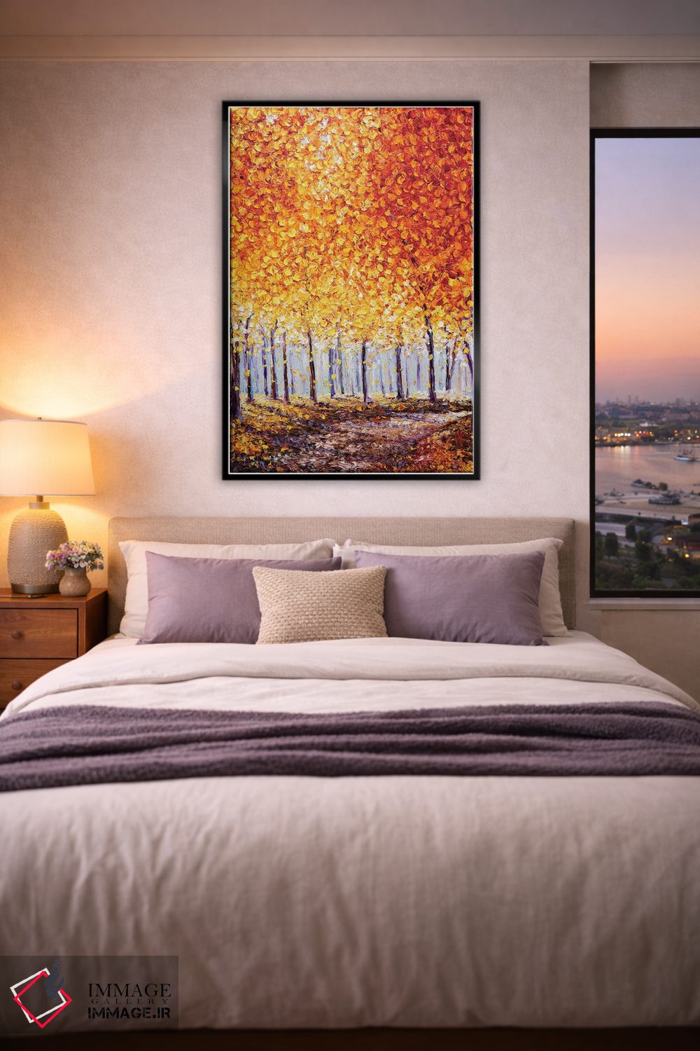 تابلو دکوراتیو نخستین نور اثر کیمبرلی آدامز - D6B