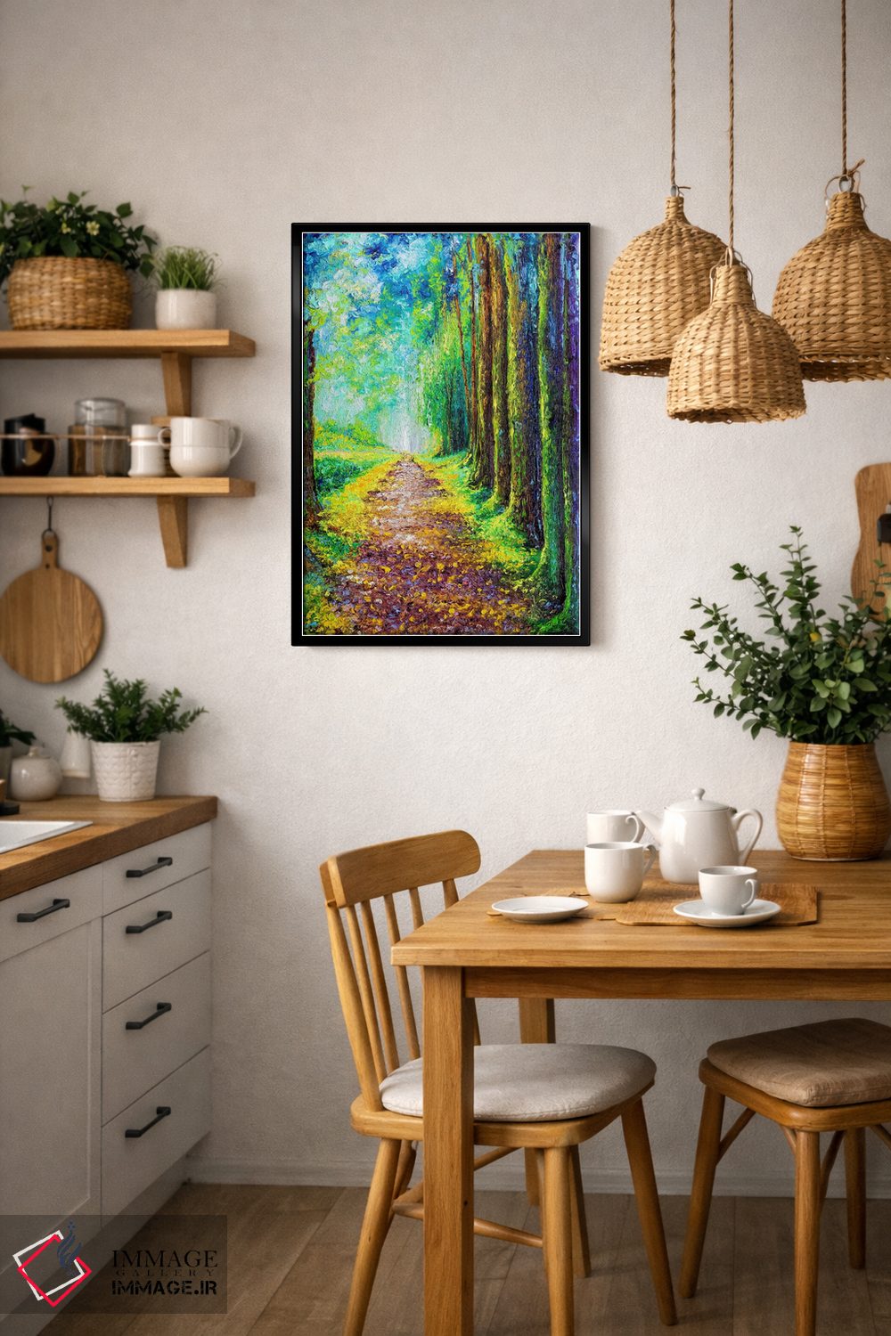 تابلو دکوراتیو آرام بخش اثر کیمبرلی آدامز - D6B