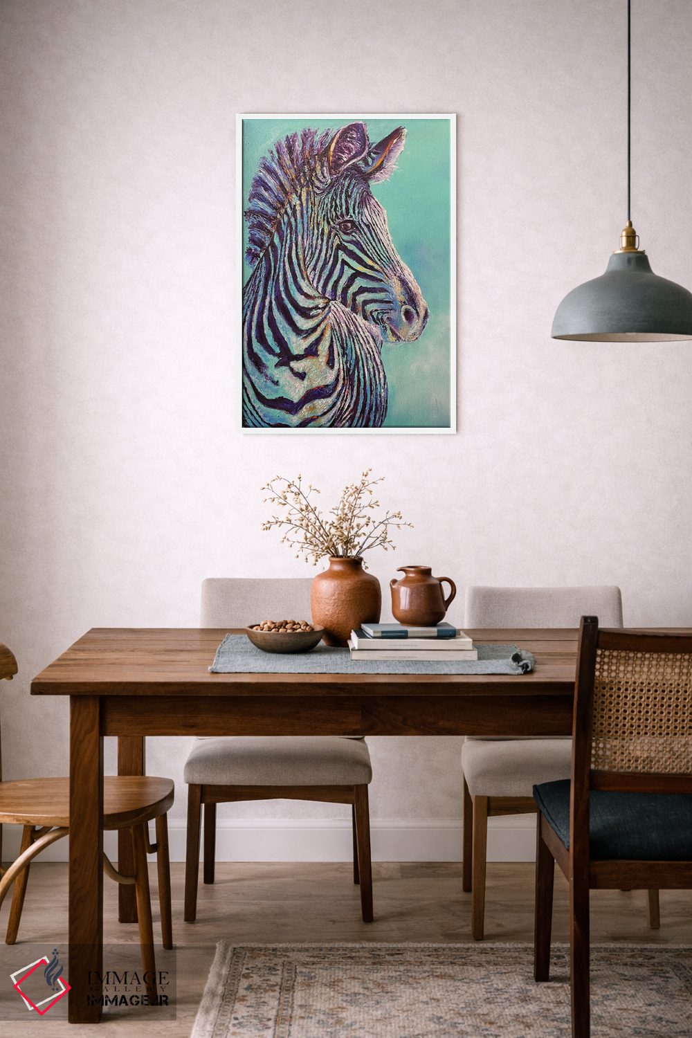 تابلو دکوراتیو رنگم کن شاد اثر کیمبرلی آدامز - D6W