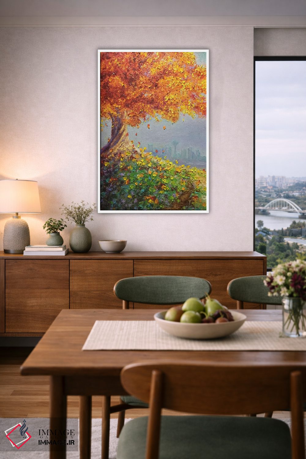 تابلو دکوراتیو منظره اثر کیمبرلی آدامز - D6W