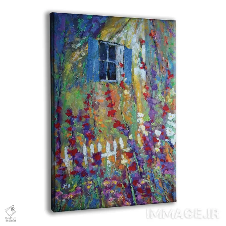 تابلو انتزاعی پنجره پشتی اثر کیپ دکر - نمای پرسپکتیو محصول