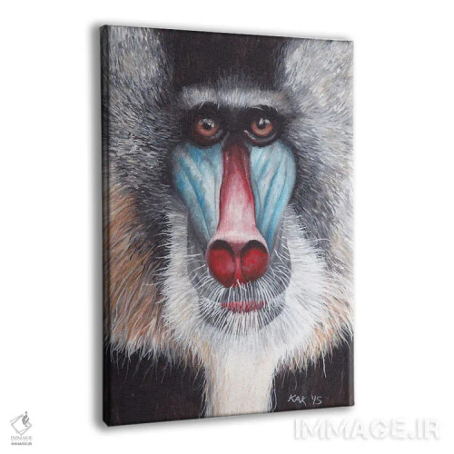 تابلو دکوراتیو ماندریل اثر هنر و طراحی KAK - نمای پرسپکتیو محصول