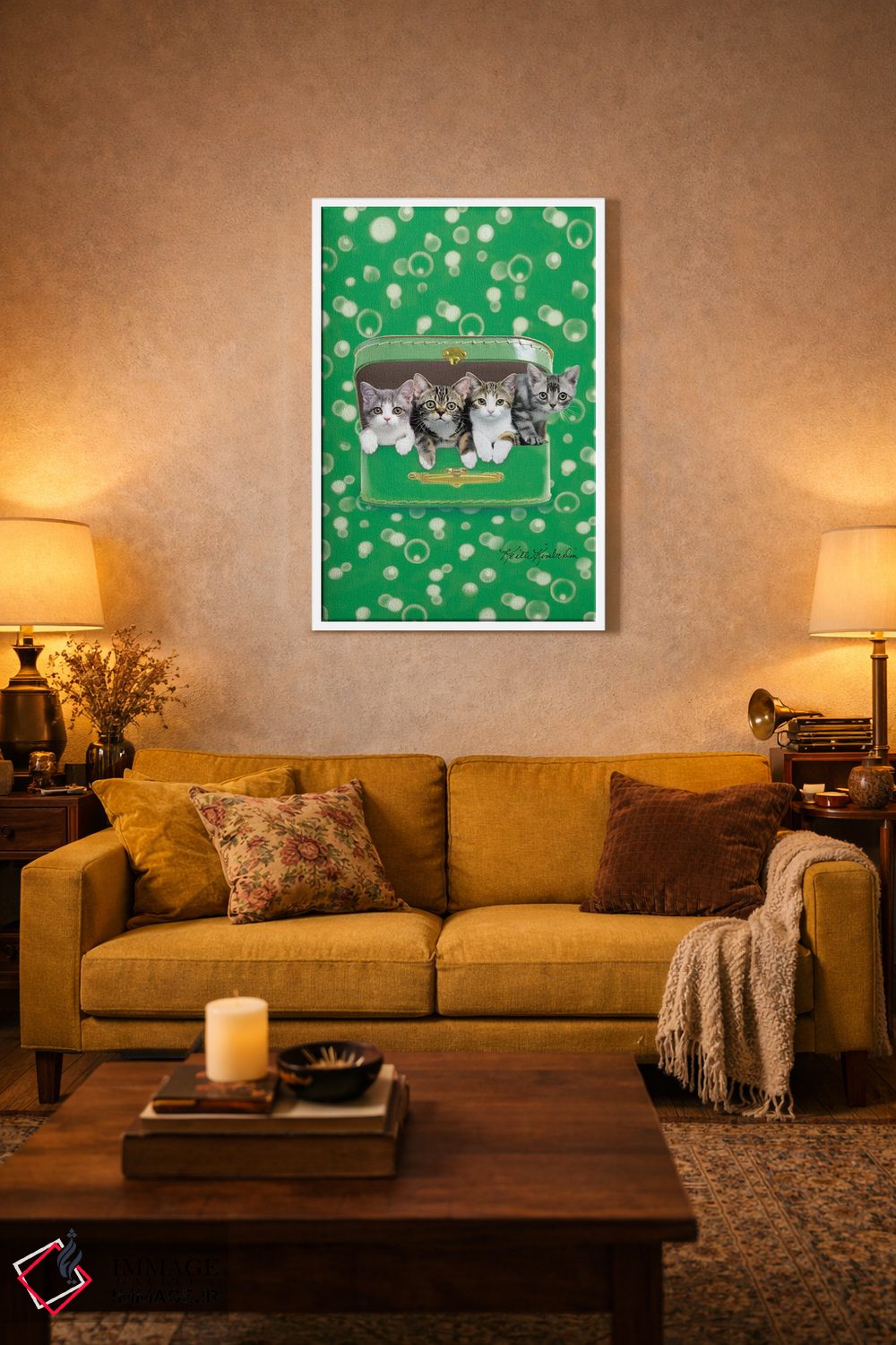 تابلو دکوراتیو سفر خوش اثر کیت کیمبرلین - D3W