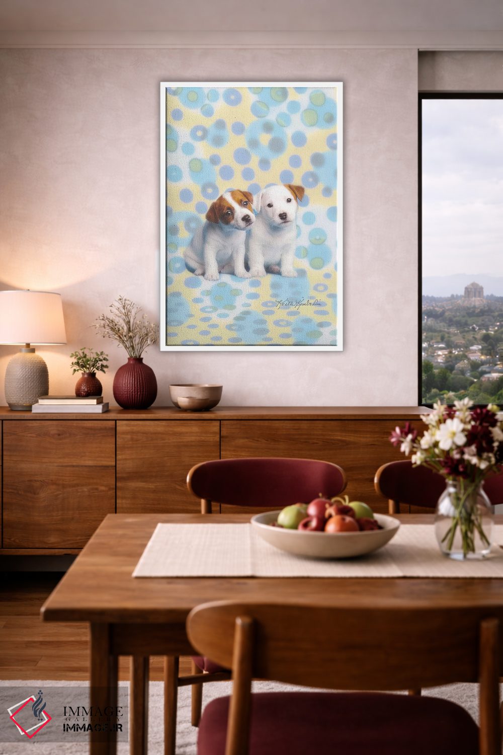 تابلو دکوراتیو جک و جیل اثر کیت کیمبرلین - D3W