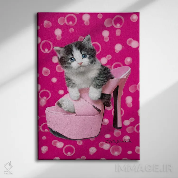 تابلو دکوراتیو آیا این ها سایز دیگری دارند؟ اثر کیت کیمبرلین - نمای روبهرو روی دیوار