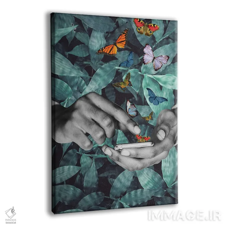 تابلو دکوراتیو به جادوی خودت ایمان داشته باش اثر کیکی سی لندن - نمای پرسپکتیو محصول