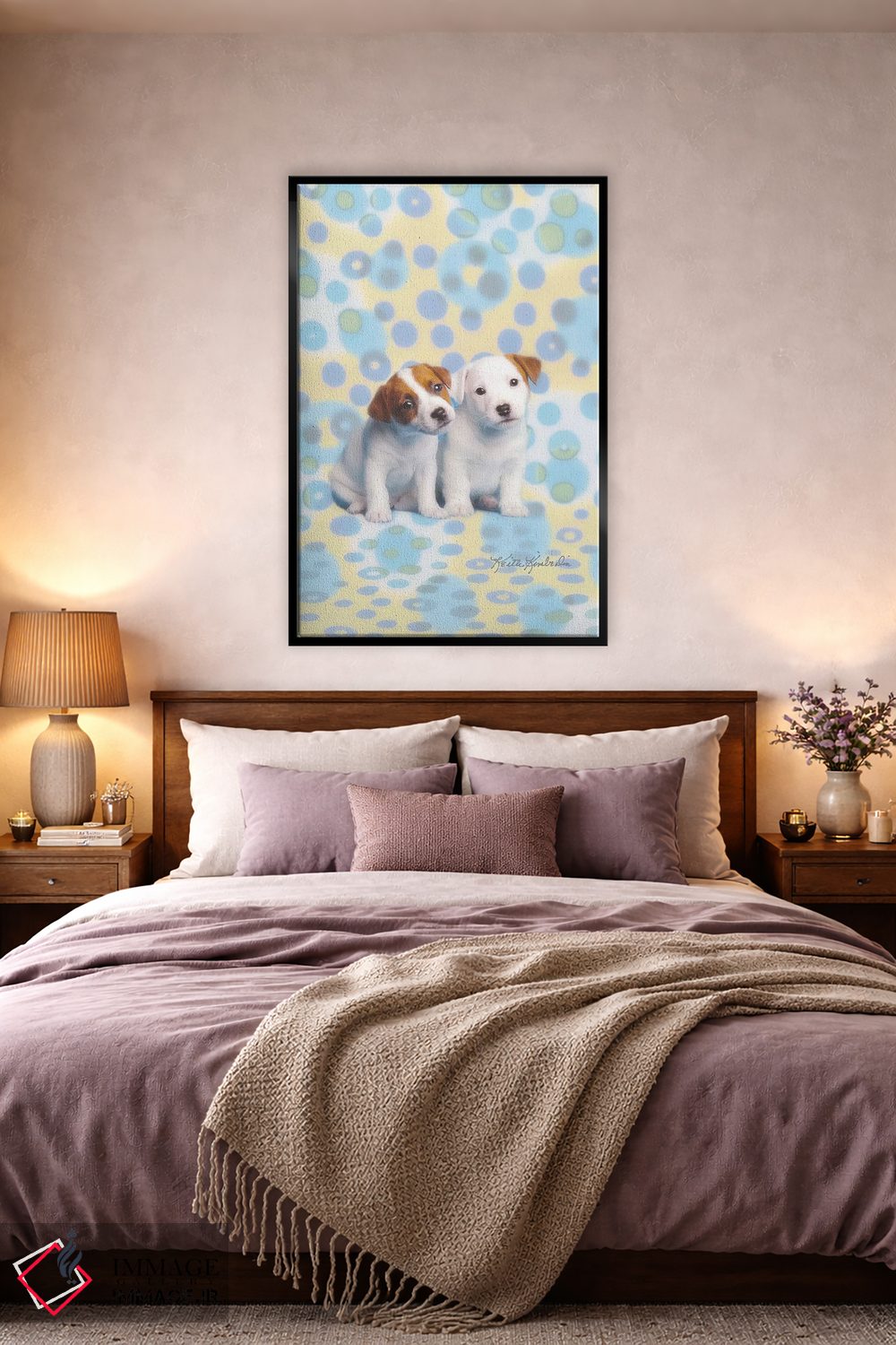 تابلو دکوراتیو جک و جیل اثر کیت کیمبرلین - D5B