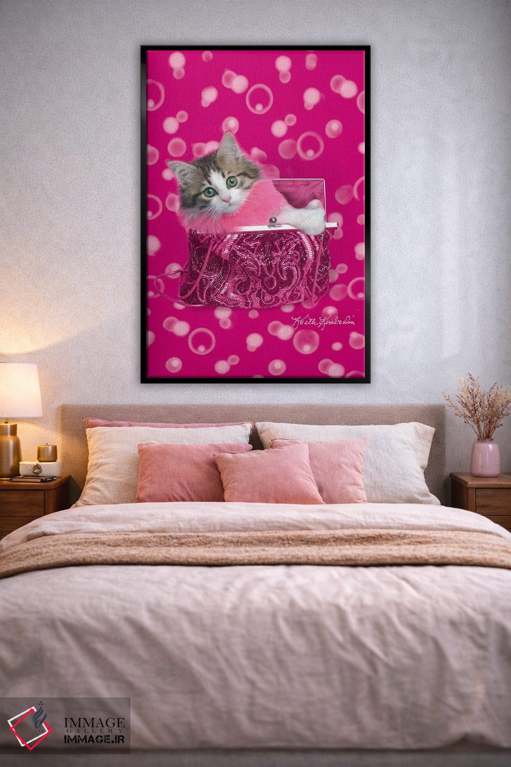 تابلو دکوراتیو عزیز اثر کیت کیمبرلین - D2B