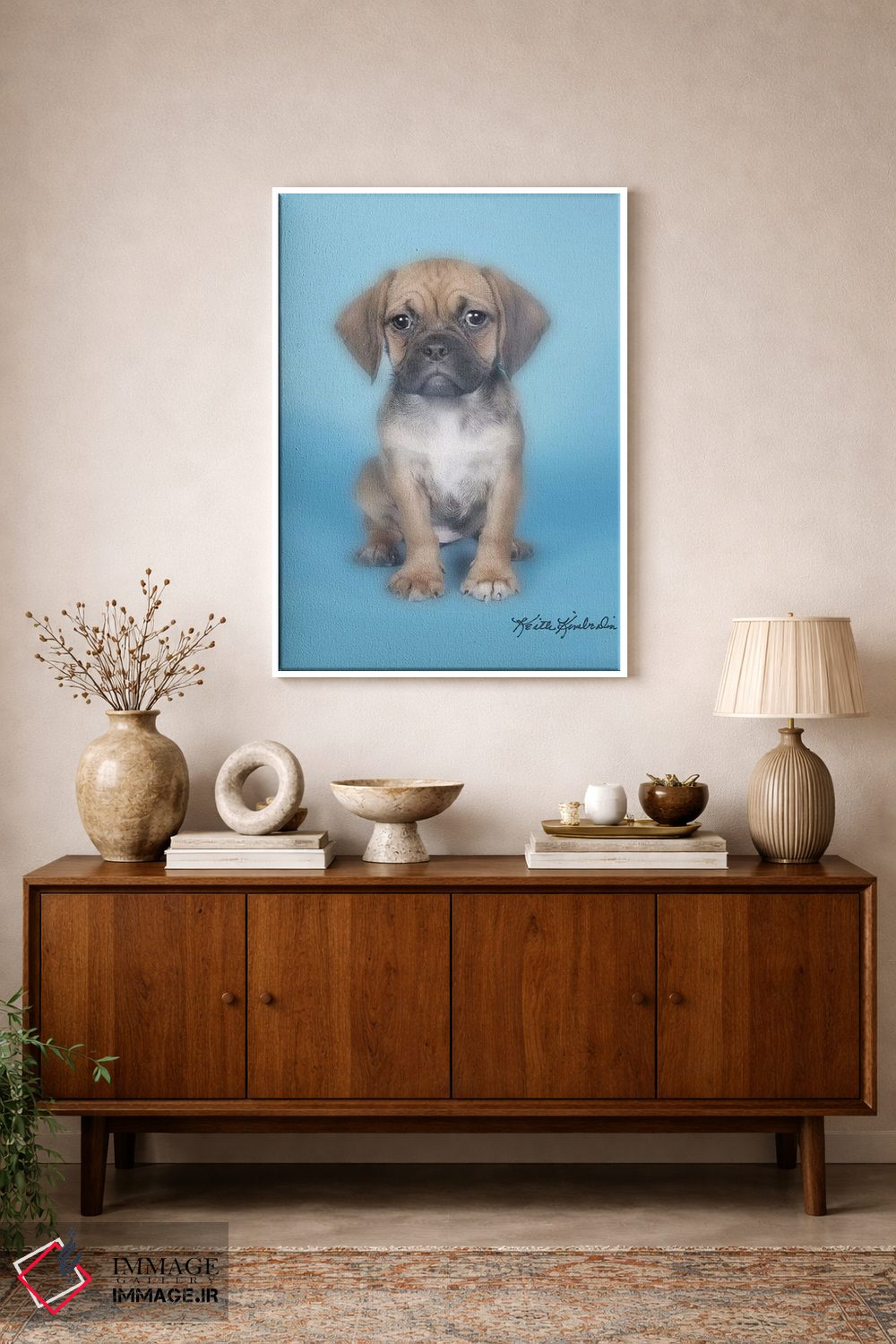 تابلو دکوراتیو رول سوشی اثر کیت کیمبرلین - D1W