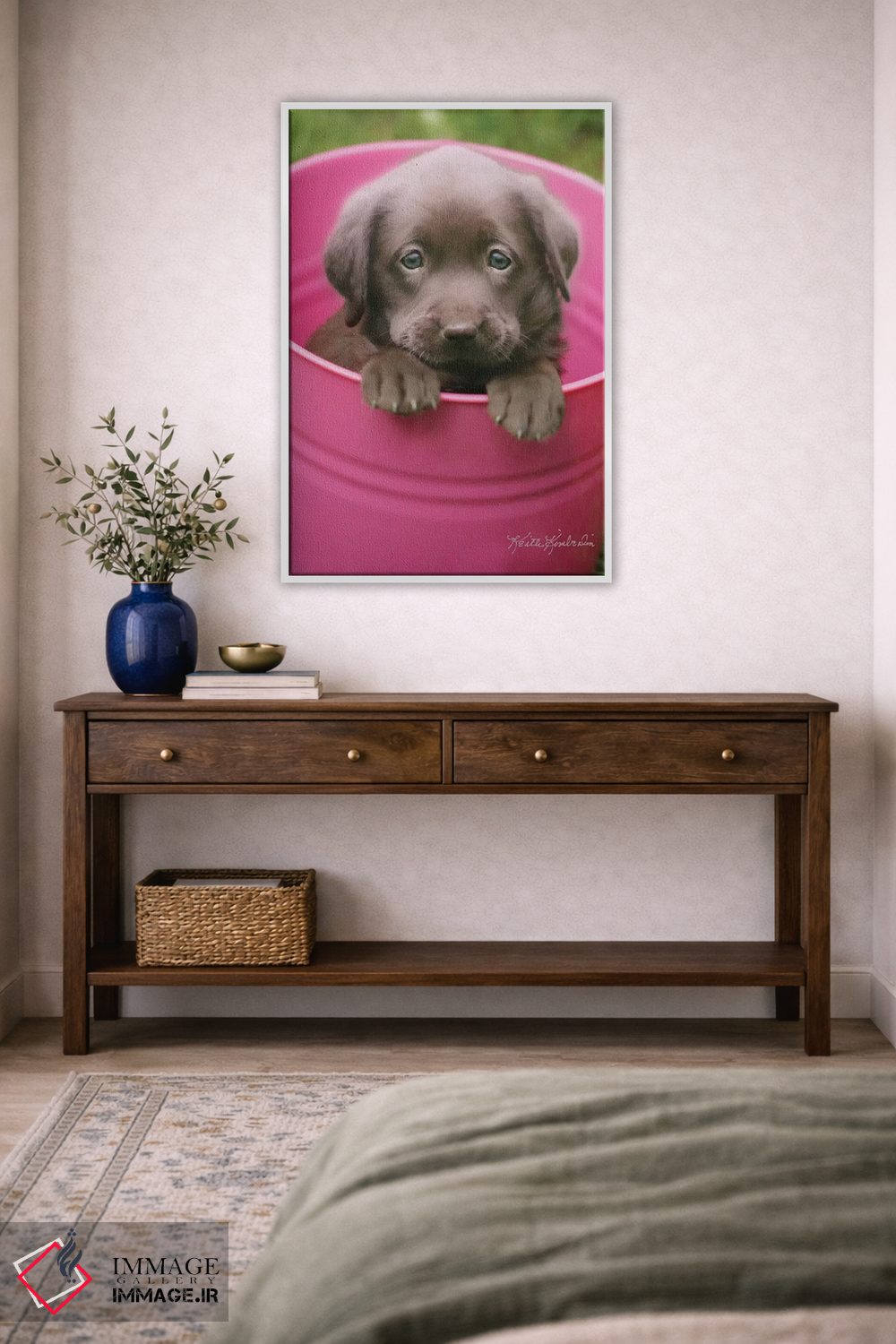 تابلو دکوراتیو پوباورگ کاپ اثر کیت کیمبرلین - D3W