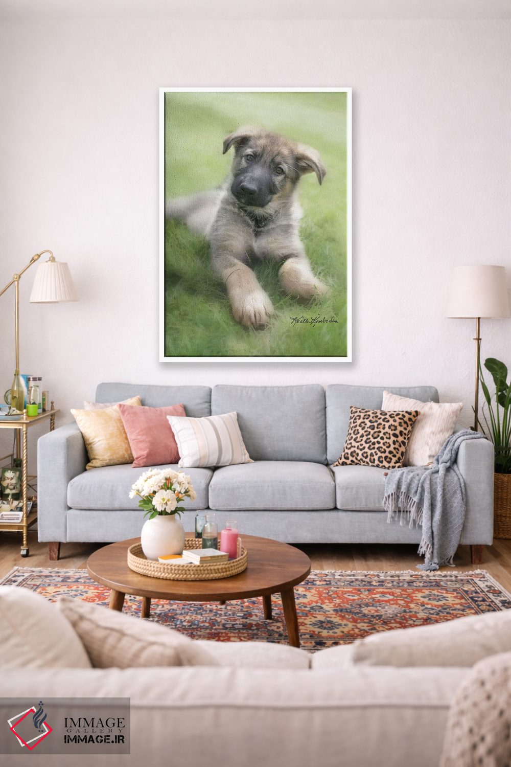 تابلو دکوراتیو شپ اثر کیت کیمبرلین - D1W