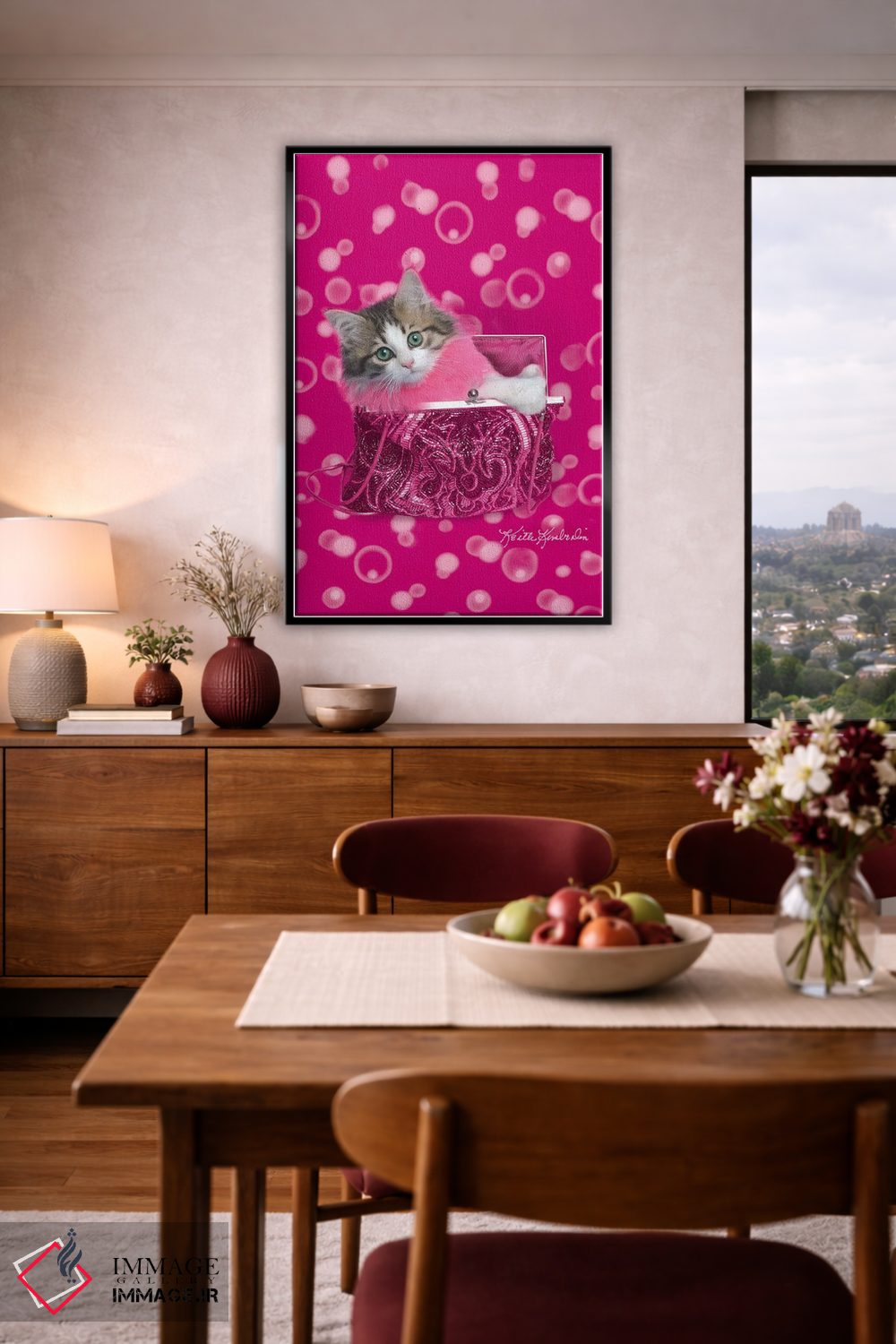 تابلو دکوراتیو عزیز اثر کیت کیمبرلین - D6B