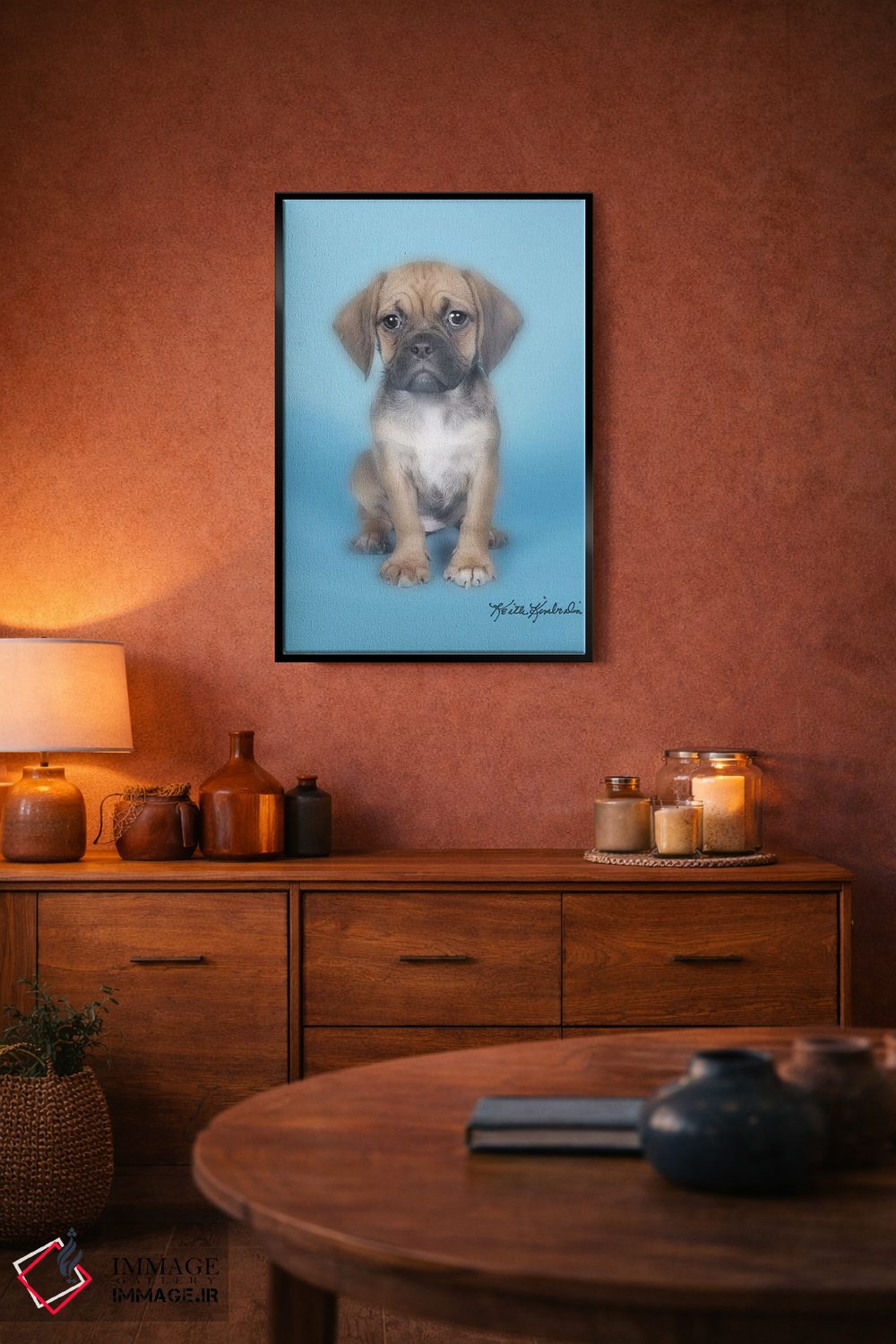 تابلو دکوراتیو رول سوشی اثر کیت کیمبرلین - D5B