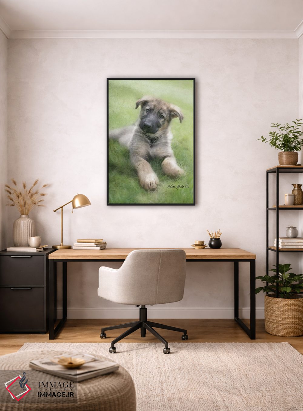 تابلو دکوراتیو شپ اثر کیت کیمبرلین - D3B