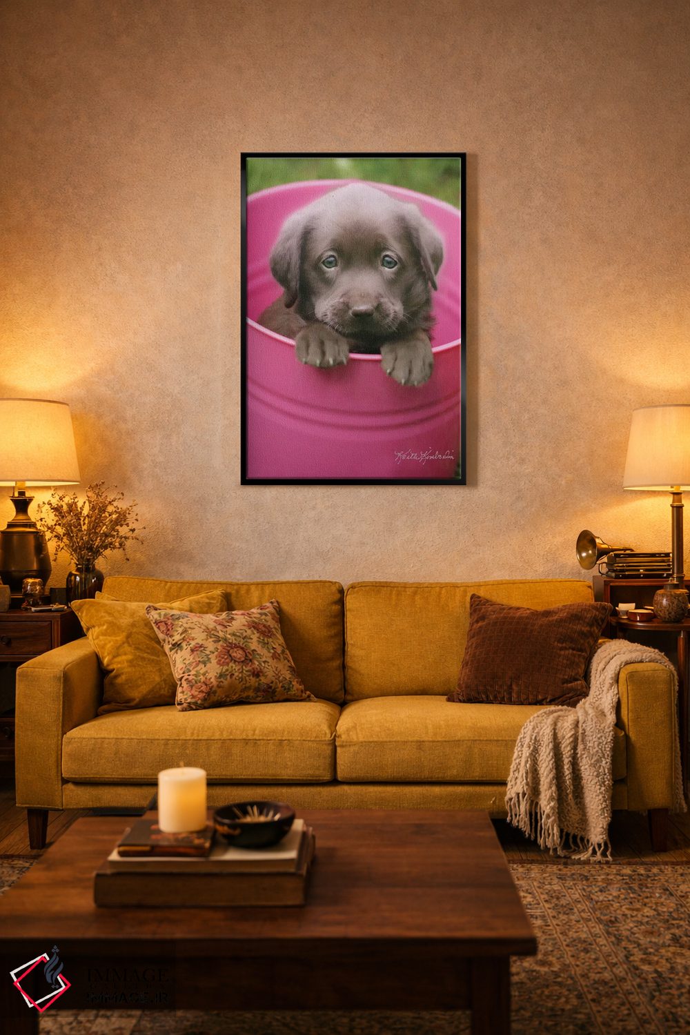 تابلو دکوراتیو پوباورگ کاپ اثر کیت کیمبرلین - D5B