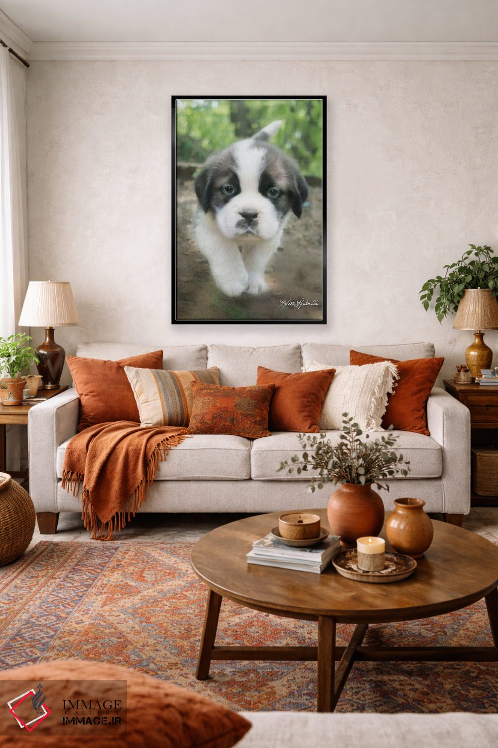 تابلو دکوراتیو چارلی اثر کیت کیمبرلین - D3B