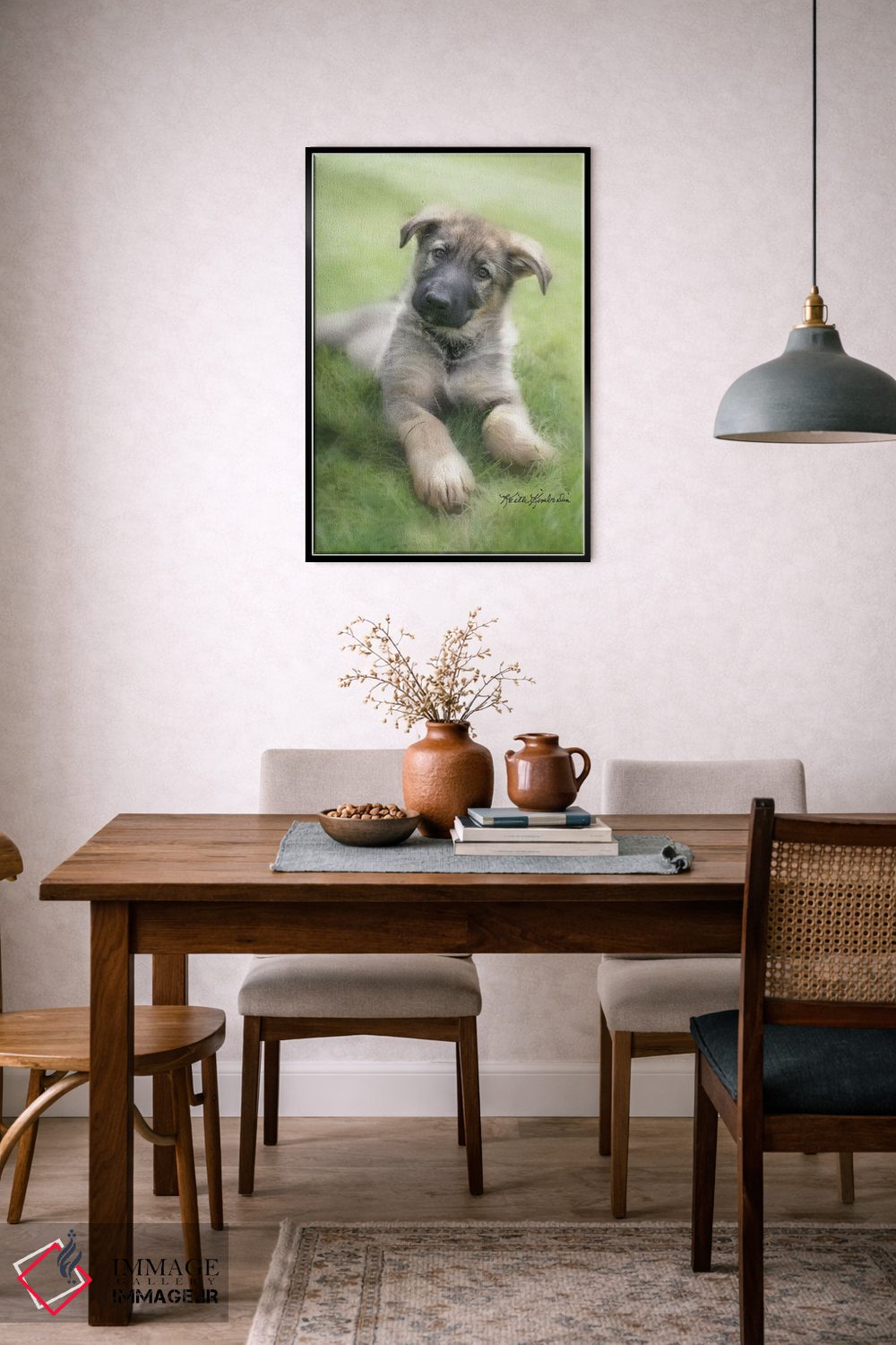 تابلو دکوراتیو شپ اثر کیت کیمبرلین - D6B