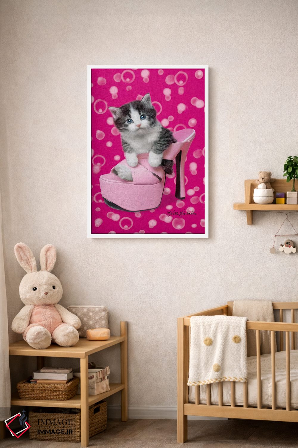 تابلو دکوراتیو آیا این ها سایز دیگری دارند؟ اثر کیت کیمبرلین - D4W