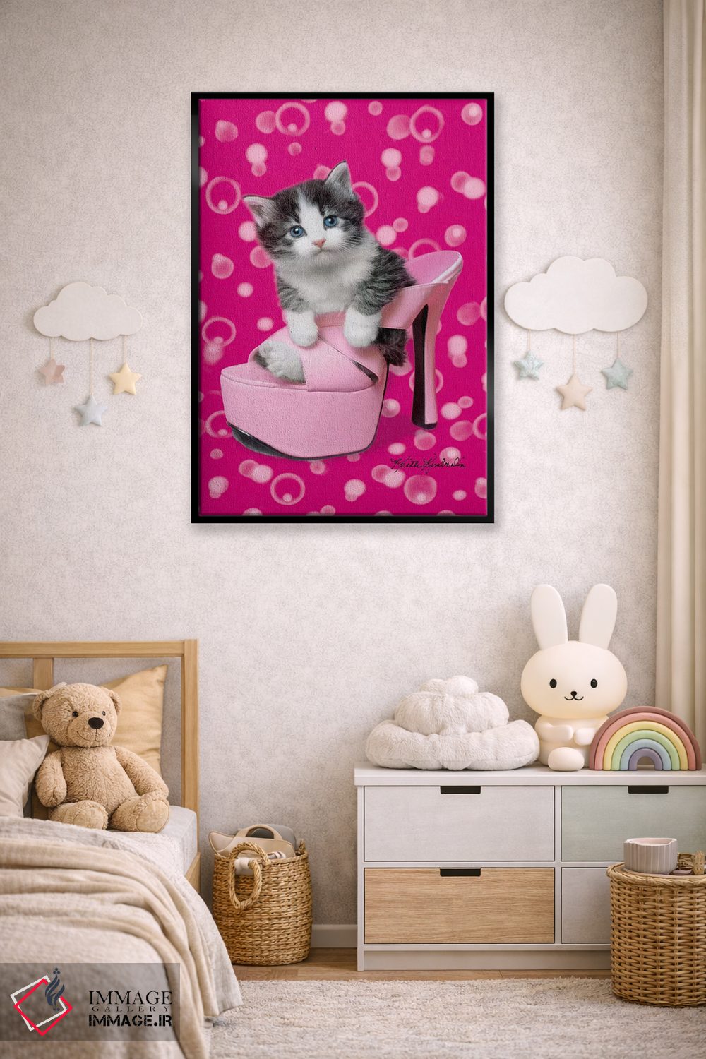 تابلو دکوراتیو آیا این ها سایز دیگری دارند؟ اثر کیت کیمبرلین - D6B