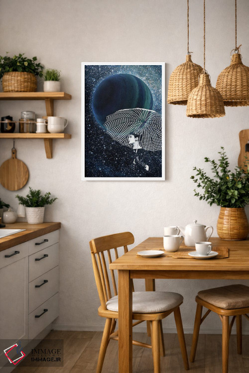 تابلو دکوراتیو ستارگان درخشان اثر کیکی سی لندن - D3W