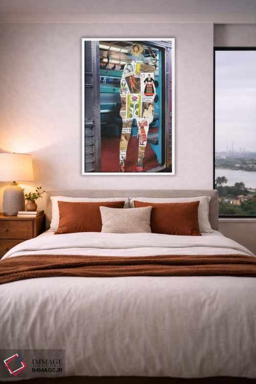 تابلو دکوراتیو تمبر؟ اثر کیکی سی لندن - D2W