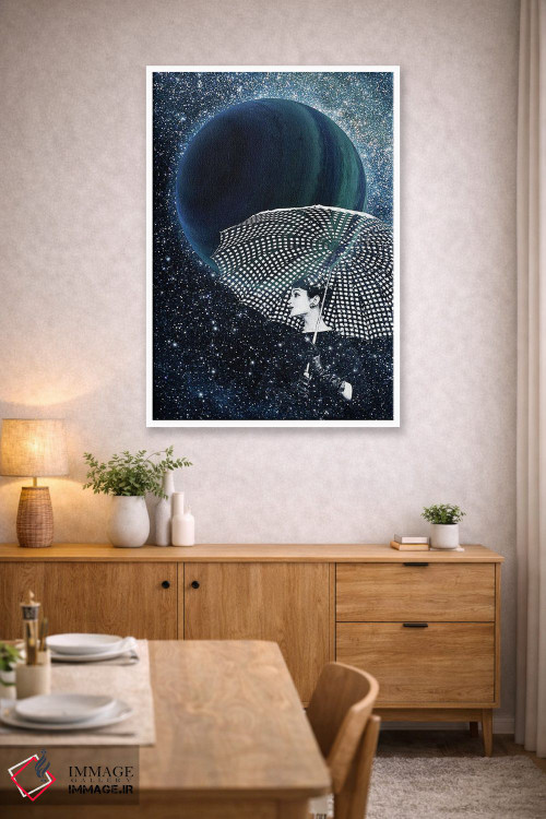 تابلو دکوراتیو ستارگان درخشان اثر کیکی سی لندن - D4W