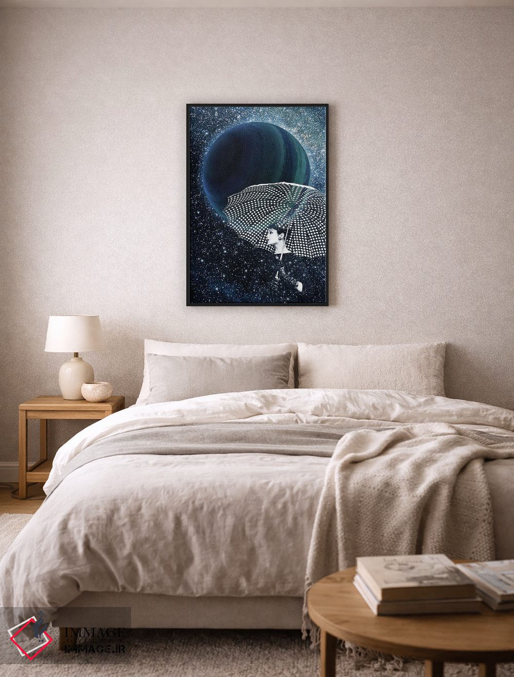 تابلو دکوراتیو ستارگان درخشان اثر کیکی سی لندن - D6B