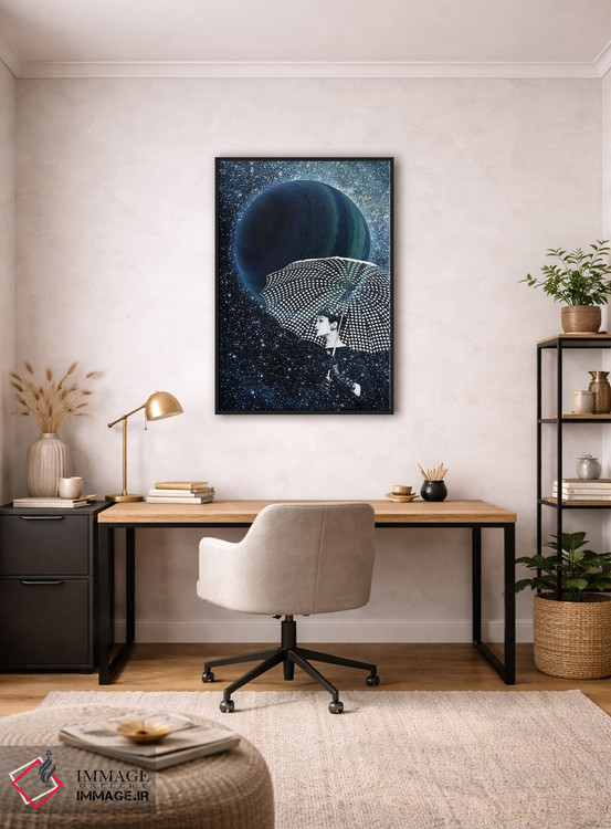 تابلو دکوراتیو ستارگان درخشان اثر کیکی سی لندن - D5B