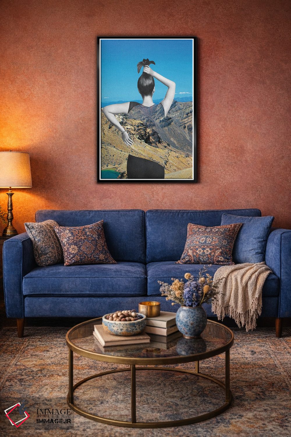 تابلو دکوراتیو خوش تراش اثر کیکی سی لندن - D4B