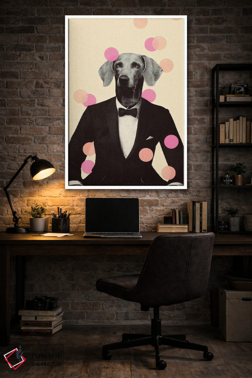 تابلو دکوراتیو لباس شب اثر کیکی سی لندن - D4W