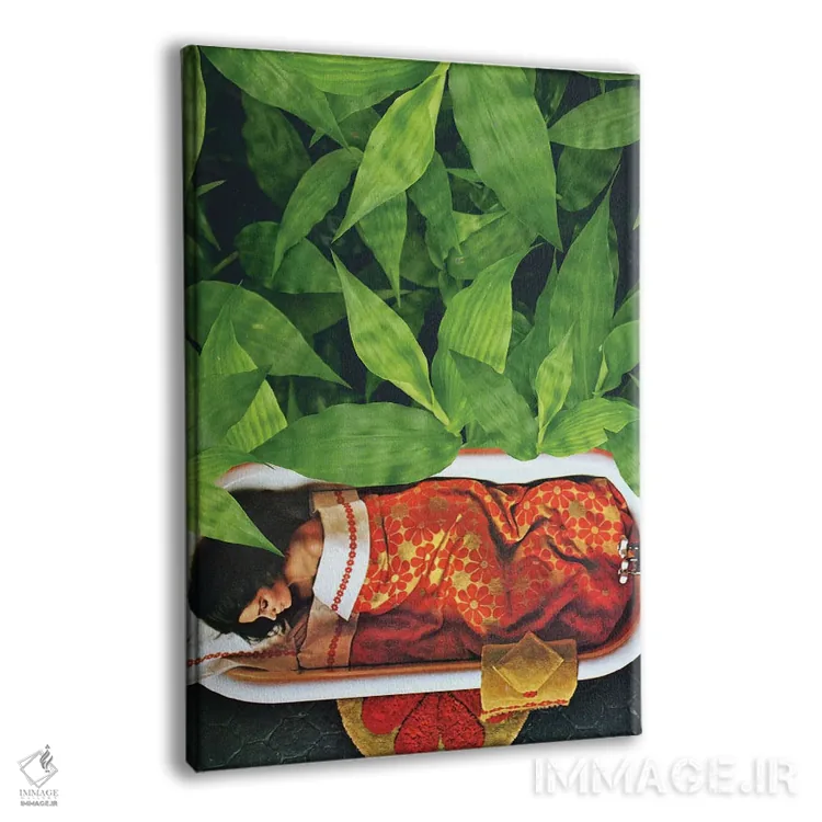 تابلو دکوراتیو اکسیژن اثر کیکی سی لندن - نمای پرسپکتیو محصول