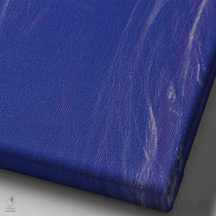 تابلو دکوراتیو کیت مضاعف اثر کیکی سی لندن - نمای نزدیک بافت بوم