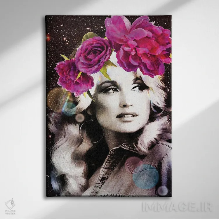 تابلو دکوراتیو دالی مقدس اثر کیکی سی لندن - نمای روبهرو روی دیوار