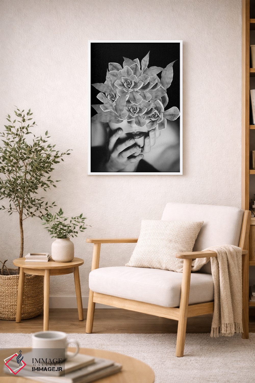 تابلو دکوراتیو بی نام اثر کیکی سی لندن - D4W