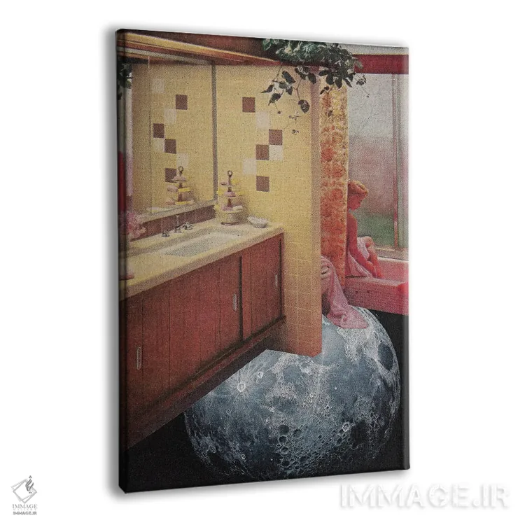 تابلو دکوراتیو ای کاش می توانستم فرار کنم اثر کیکی سی لندن - نمای پرسپکتیو محصول