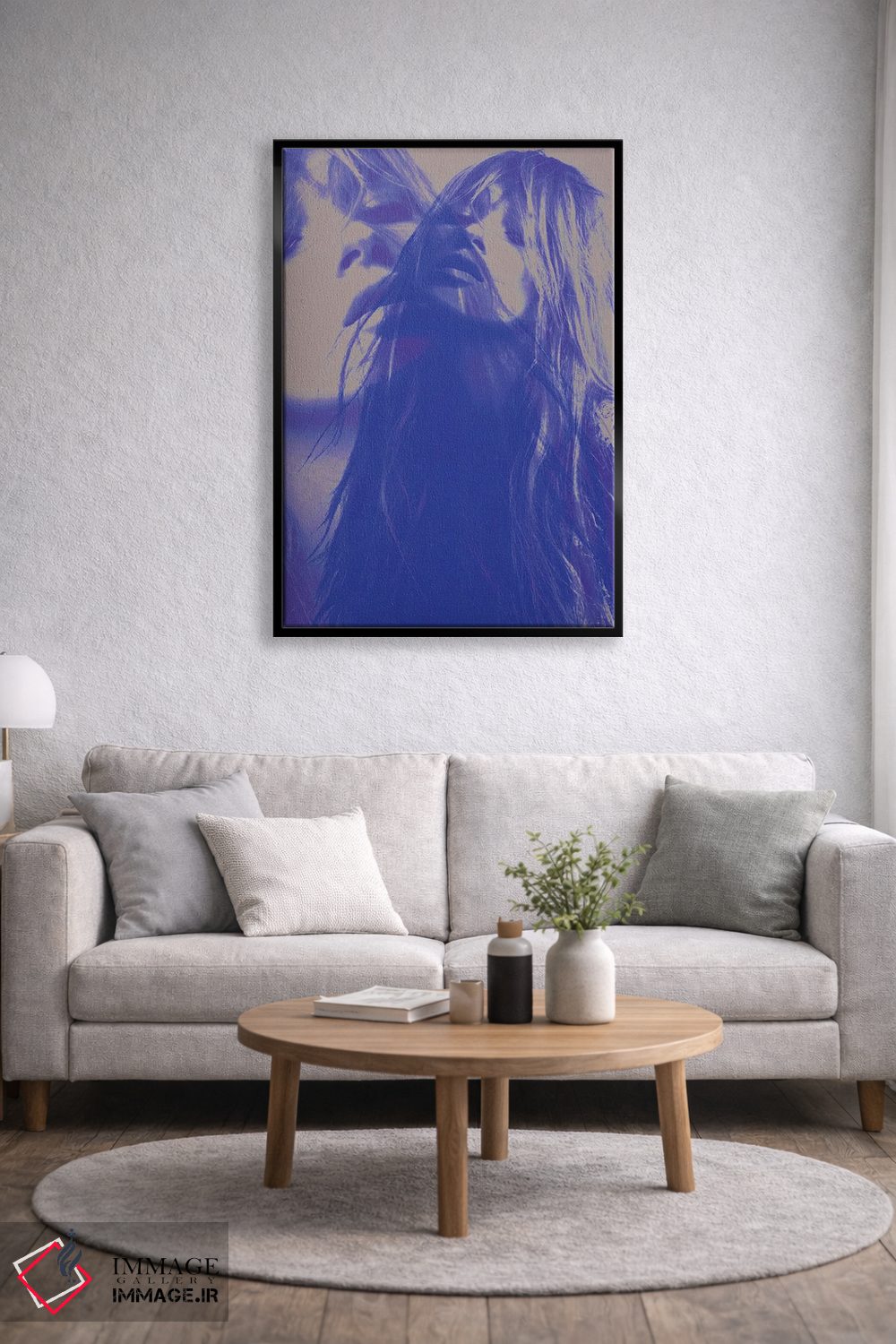 تابلو دکوراتیو کیت مضاعف اثر کیکی سی لندن - D4B