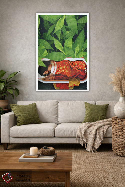 تابلو دکوراتیو اکسیژن اثر کیکی سی لندن - D1W