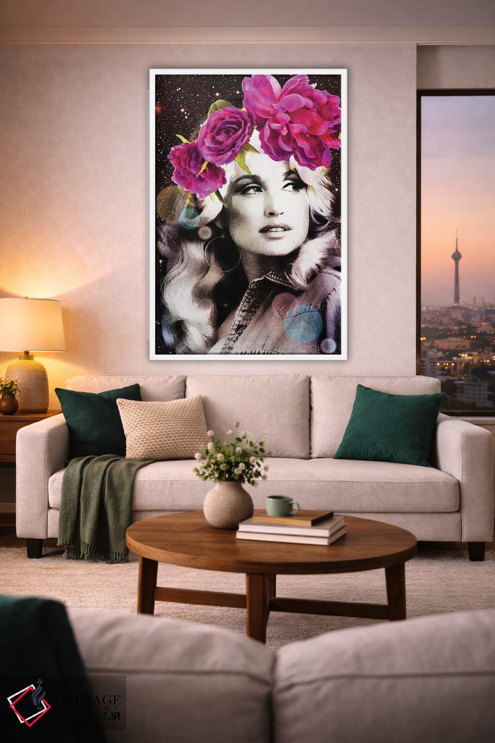 تابلو دکوراتیو دالی مقدس اثر کیکی سی لندن - D1W