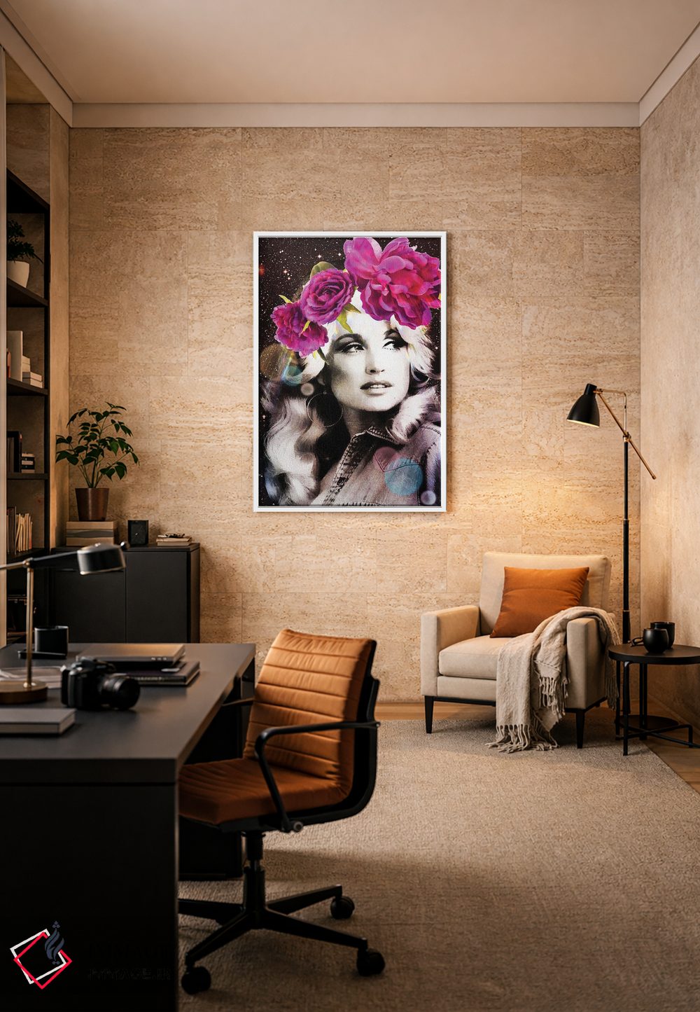 تابلو دکوراتیو دالی مقدس اثر کیکی سی لندن - D6W