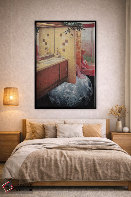 تابلو دکوراتیو ای کاش می توانستم فرار کنم اثر کیکی سی لندن - D2B