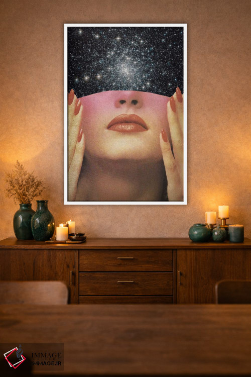 تابلو دکوراتیو پوشاندن اثر کیکی سی لندن - D1W